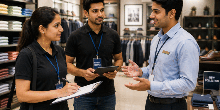 Mystery shopping in Delhi